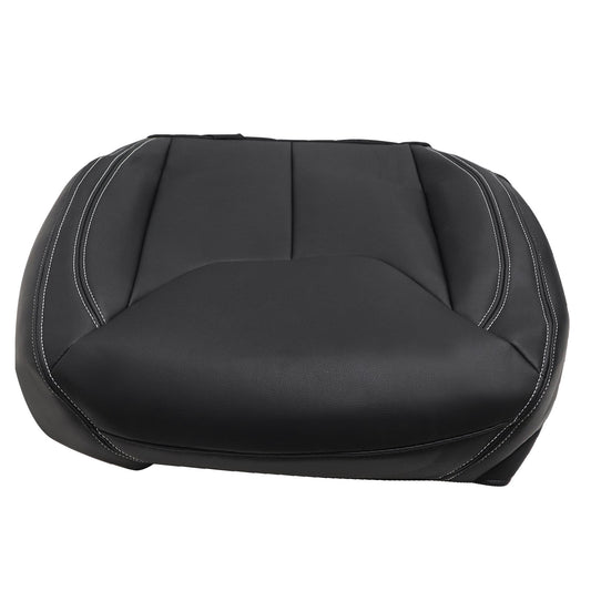 For 2013-2017 Jeep Wrangler Rubicon Sahara Passenger Bottom Leather Seat Cover