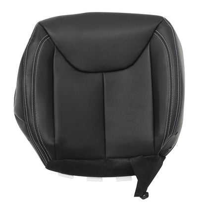 For 2013-2017 Jeep Wrangler Rubicon Sahara Passenger Bottom Leather Seat Cover