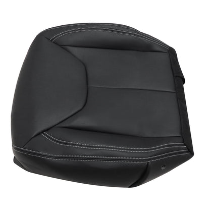For 2013-2017 Jeep Wrangler Rubicon Sahara Passenger Bottom Leather Seat Cover