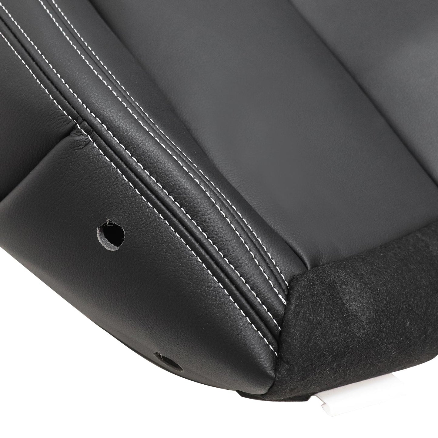For 2013-2017 Jeep Wrangler Rubicon Sahara Passenger Bottom Leather Seat Cover