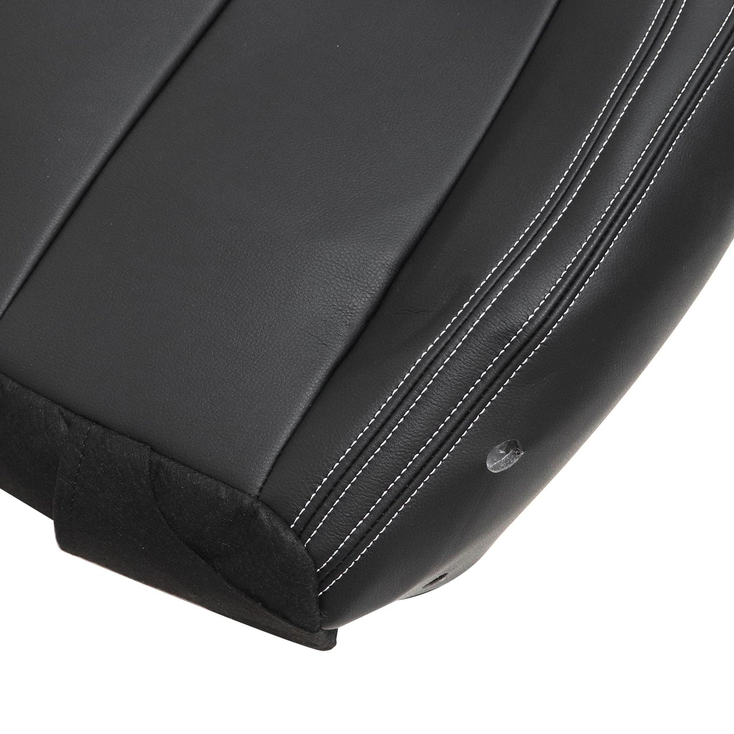 For 2013-2017 Jeep Wrangler Rubicon Sahara Passenger Bottom Leather Seat Cover
