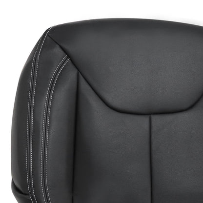 For 2013-2017 Jeep Wrangler Rubicon Sahara Passenger Bottom Leather Seat Cover
