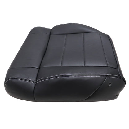 2008 2009 2010 2011 2012 For Jeep Wrangler Passenger Bottom Leather Cover Black