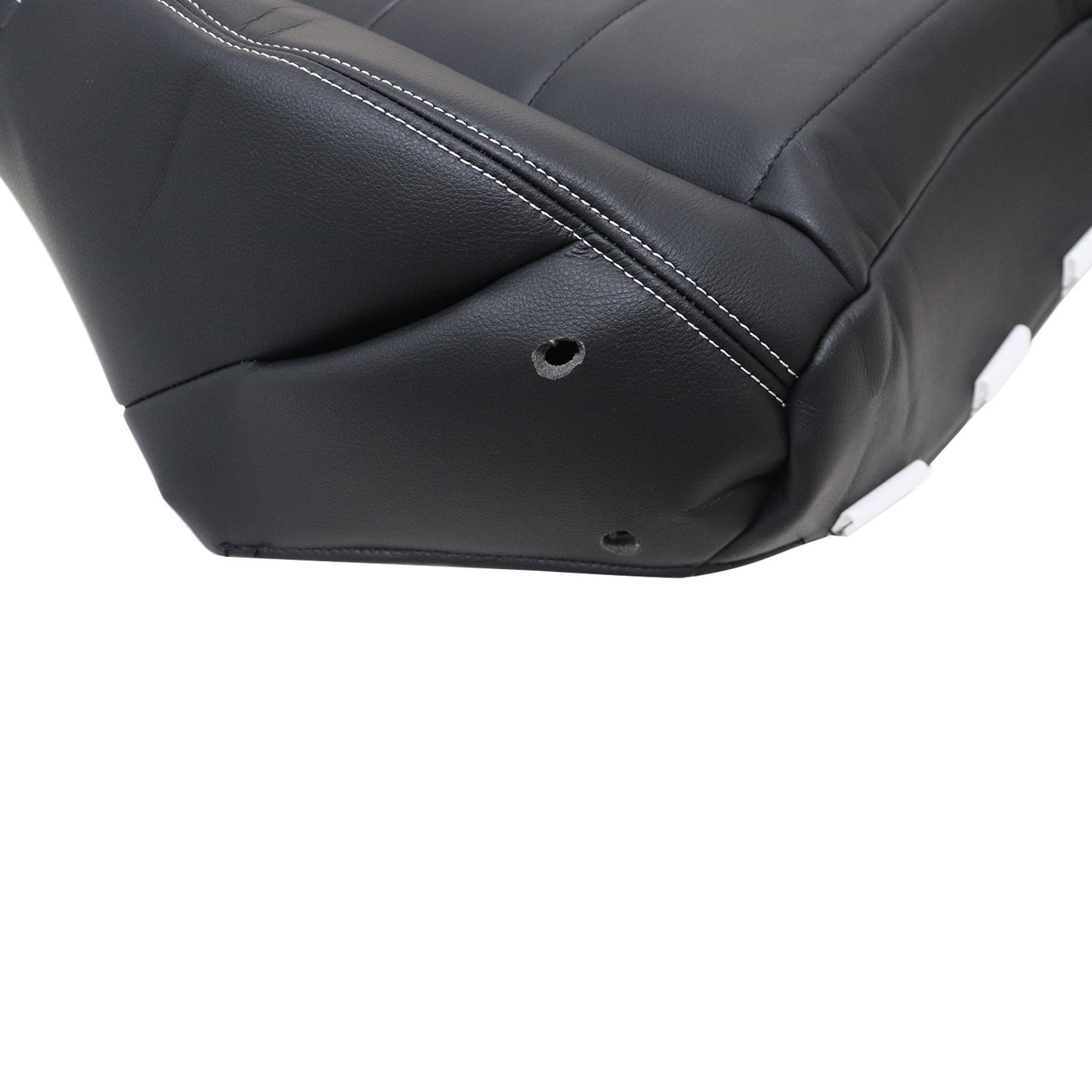 2008 2009 2010 2011 2012 For Jeep Wrangler Passenger Bottom Leather Cover Black