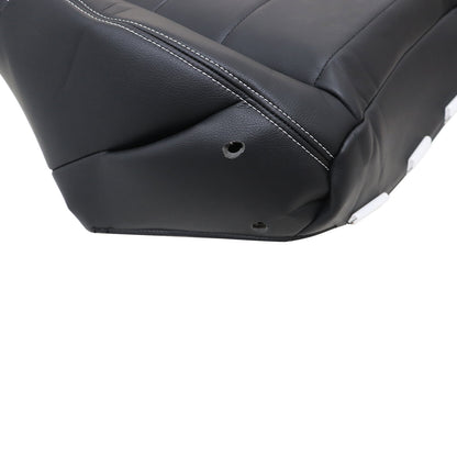 2008 2009 2010 2011 2012 For Jeep Wrangler Passenger Bottom Leather Cover Black