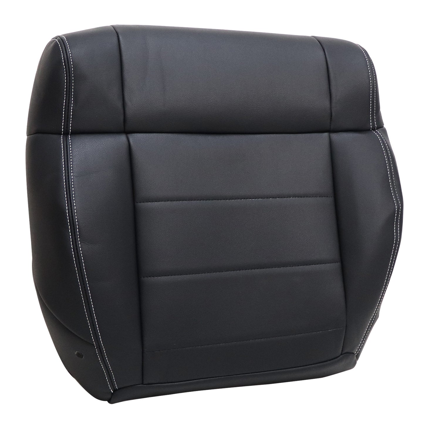 2008 2009 2010 2011 2012 For Jeep Wrangler Passenger Bottom Leather Cover Black