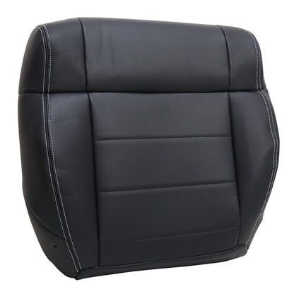2008 2009 2010 2011 2012 For Jeep Wrangler Passenger Bottom Leather Cover Black