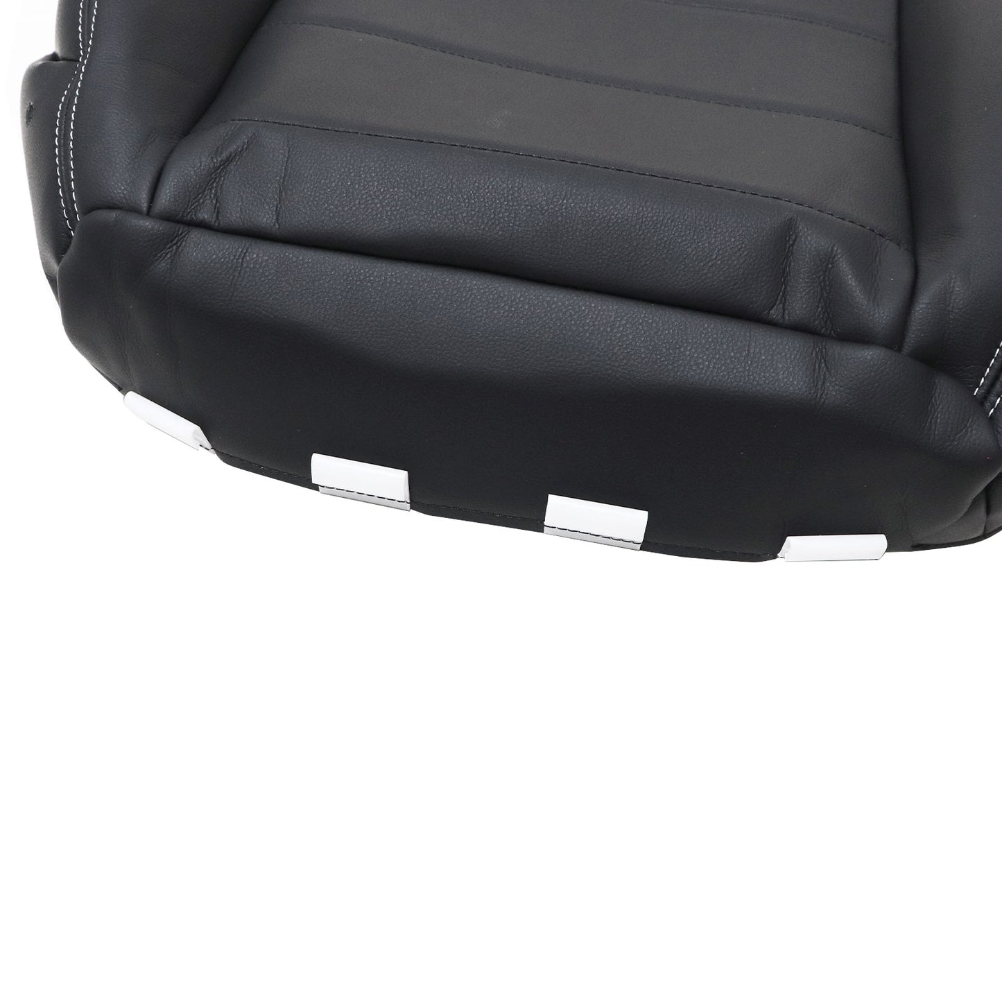 2008 2009 2010 2011 2012 For Jeep Wrangler Passenger Bottom Leather Cover Black