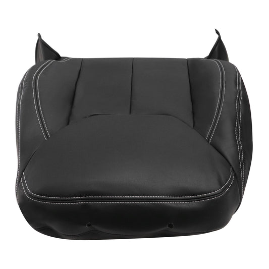 Fits 2013-2017 Jeep Wrangler Rubicon Passenger Top Leather Seat Cover Protector