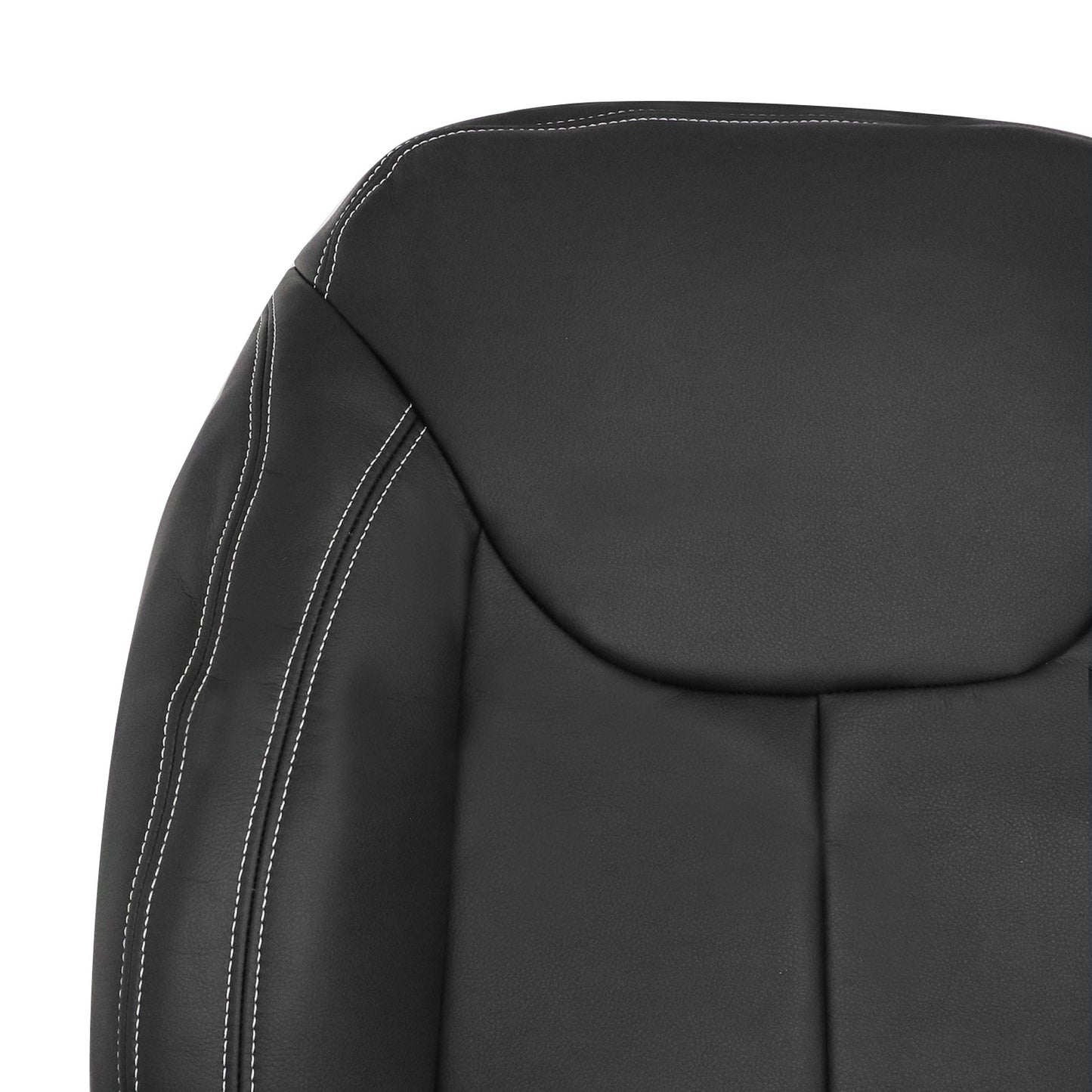 Fits 2013-2017 Jeep Wrangler Rubicon Passenger Top Leather Seat Cover Protector