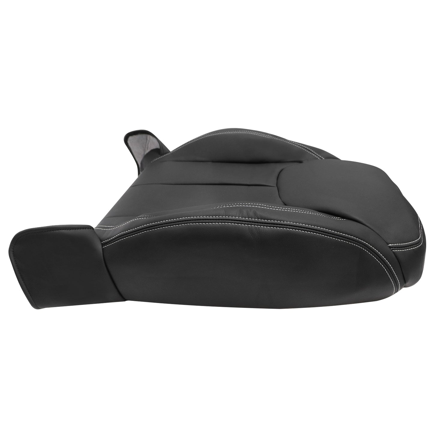 Fits 2013-2017 Jeep Wrangler Rubicon Passenger Top Leather Seat Cover Protector