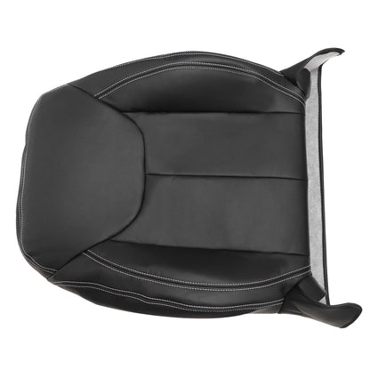 Fits 2013-2017 Jeep Wrangler Rubicon Passenger Top Leather Seat Cover Protector