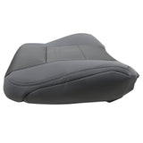 Front Left Driver Back Cloth Seat Cover Gray For 2017-2021 Ford F250 F350 F450