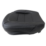 For 2012-2015 Mercedes Benz ML350 Driver Bottom PERFORATED Seat Cover Black