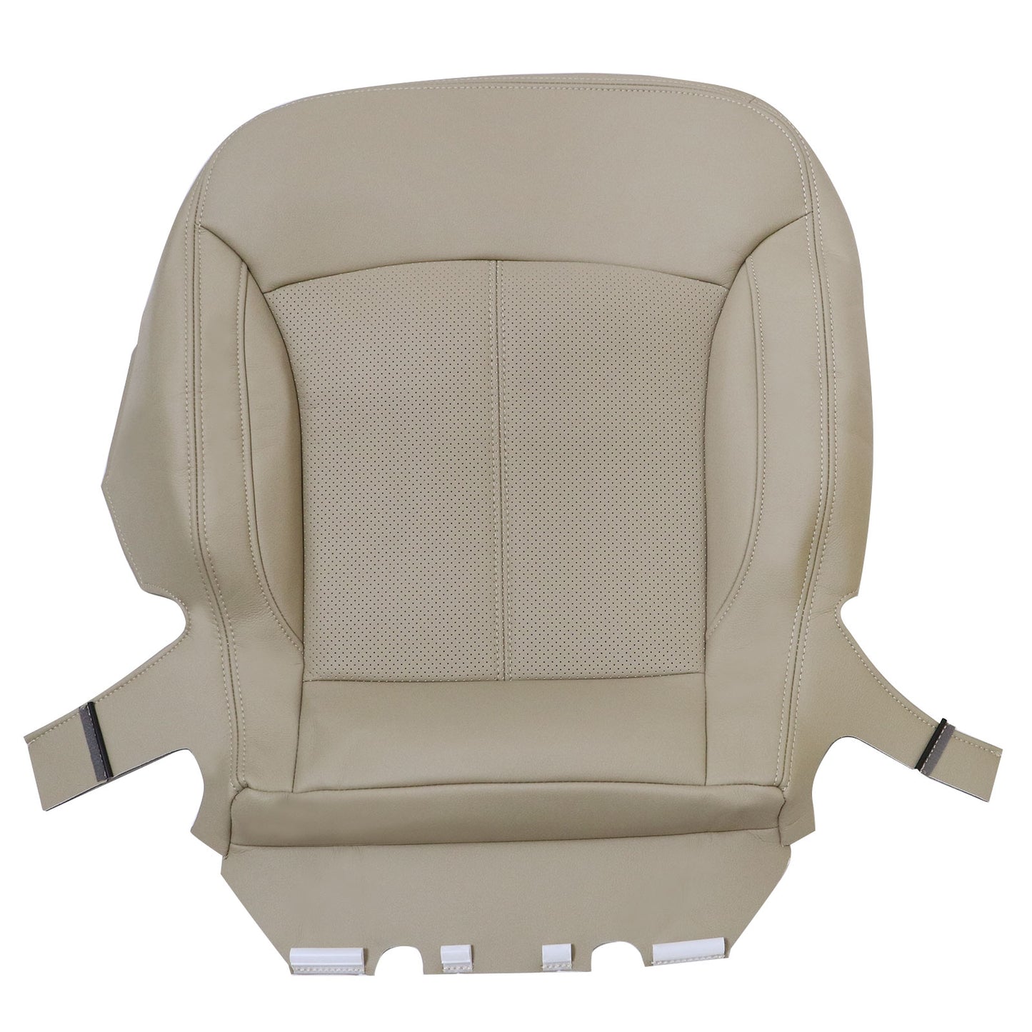 For 2010 2011-2013 Buick LaCrosse Left Side Driver Bottom Seat Cover Leather Tan