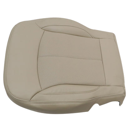 For 2010 2011-2013 Buick LaCrosse Left Side Driver Bottom Seat Cover Leather Tan