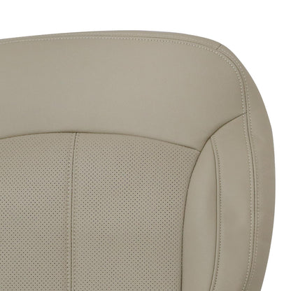 For 2010 2011-2013 Buick LaCrosse Left Side Driver Bottom Seat Cover Leather Tan