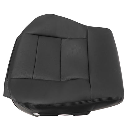 For 2010-2016 Mercedes Benz E200 E250 E300 E350 Driver Leather Seat Cover Black