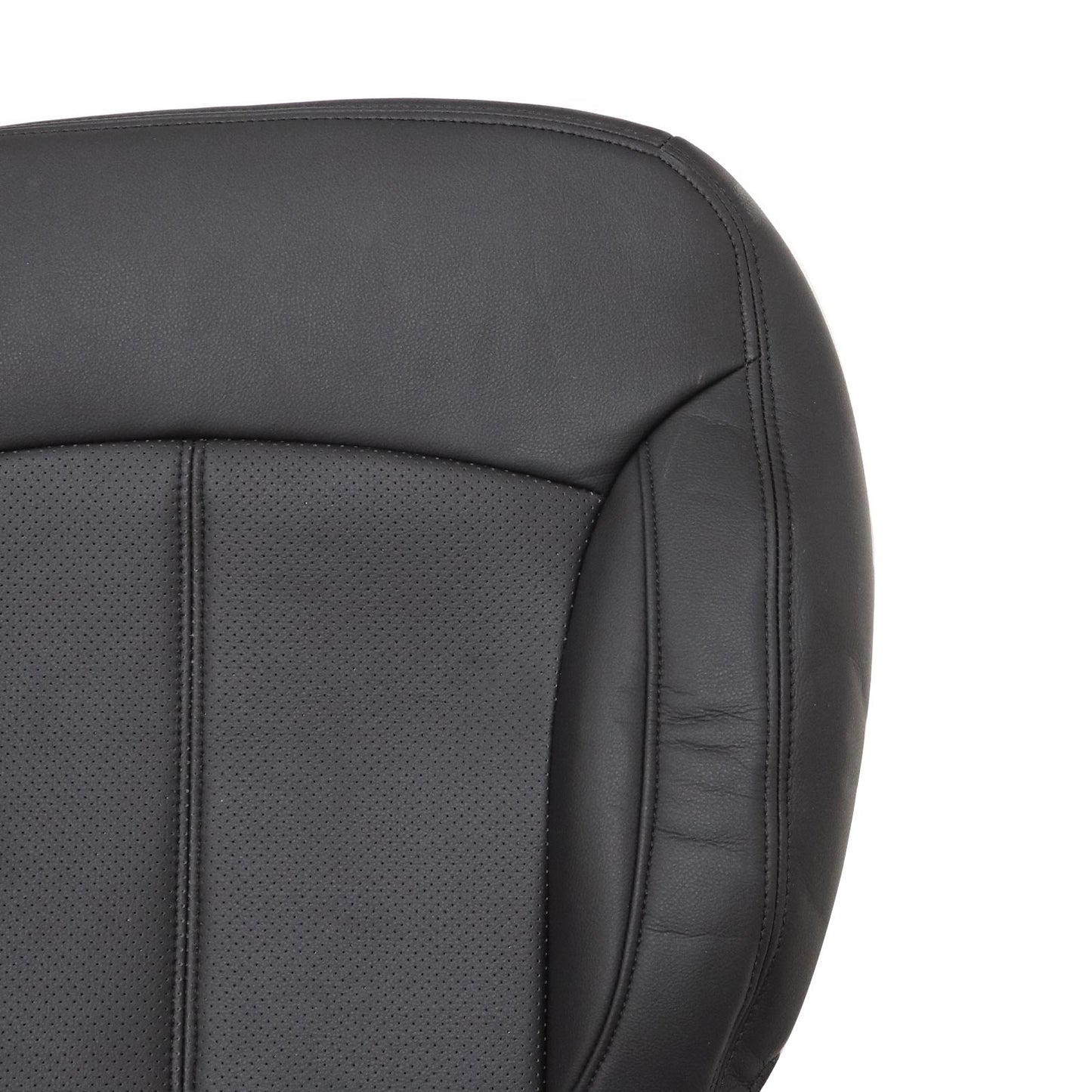 2010 to 2013 For Buick LaCrosse Left Side Driver Bottom Leather Black Seat Cover