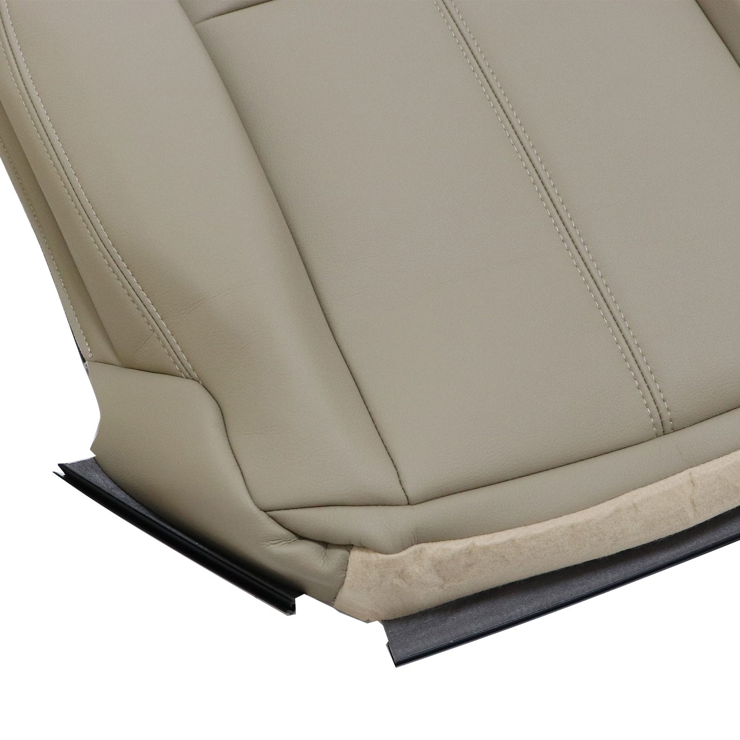NEW For 2007-2012 Mercedes Benz GL Driver Bottom Leather Seat Cover Tan HOT SALE