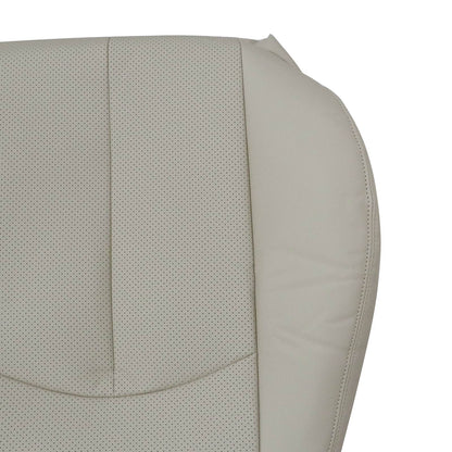 Perforated Driver Top Leather Cover Tan For 2003-09 Mercedes Benz E350 E550 New