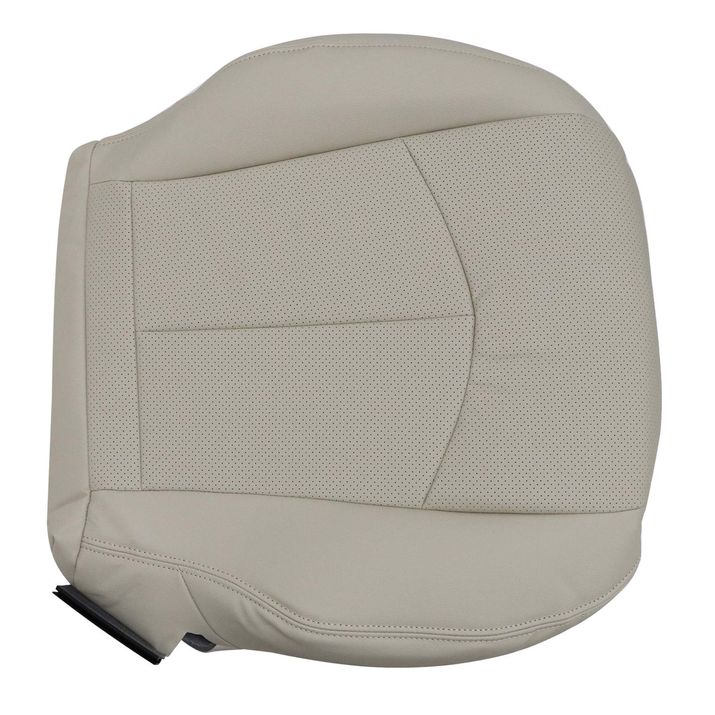 2003-09 For Mercedes Benz E320 E350 E500 Passenger Bottom PERF Tan Seat Cover