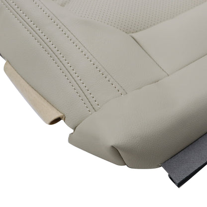 For 2011-2017 Volkswagen Jetta Driver Bottom Replacement Leather Seat Cover Tan