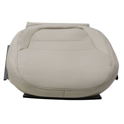 For 2011-2017 Volkswagen Jetta Driver Bottom Replacement Leather Seat Cover Tan