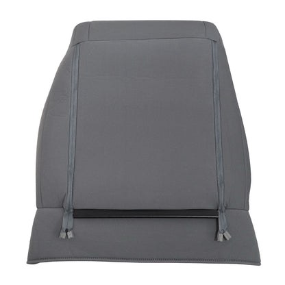 Driver Lean Back Cloth Seat Cover For 2008 2009 2010 Jeep Wrangler Sahara Gray