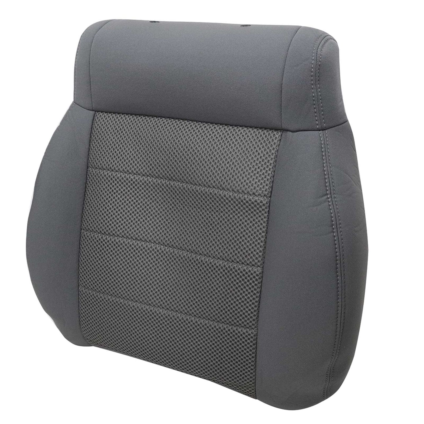 Driver Lean Back Cloth Seat Cover For 2008 2009 2010 Jeep Wrangler Sahara Gray