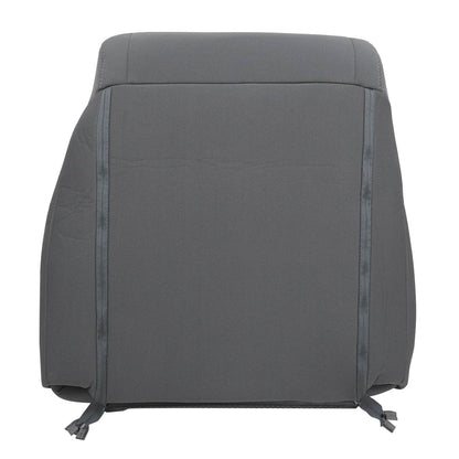 Driver Lean Back Cloth Seat Cover For 2008 2009 2010 Jeep Wrangler Sahara Gray
