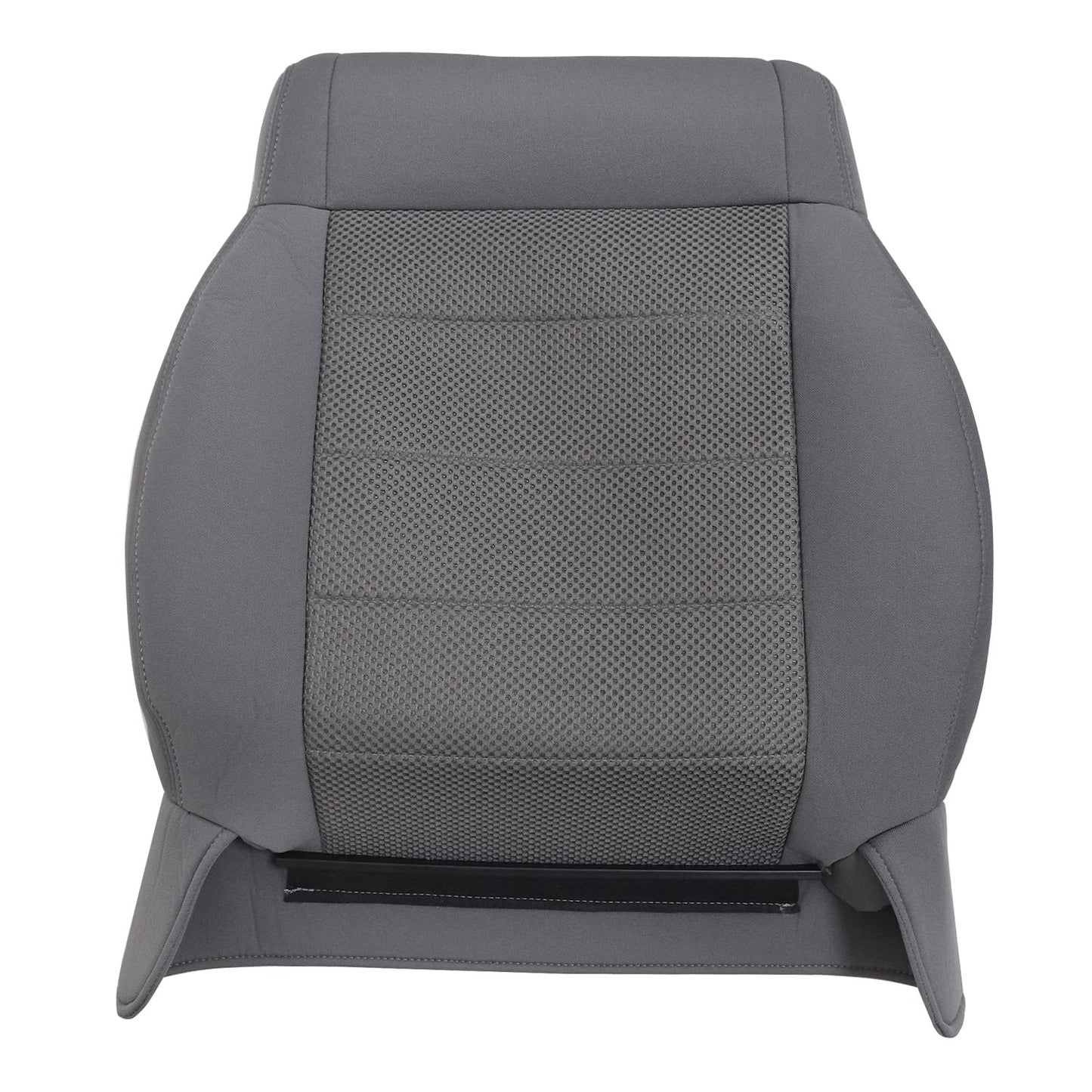 Driver Lean Back Cloth Seat Cover For 2008 2009 2010 Jeep Wrangler Sahara Gray