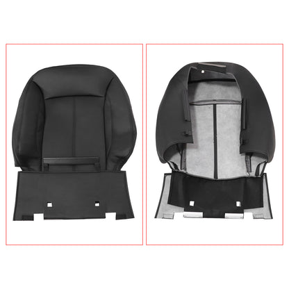 2010 to 2013 For Buick LaCrosse Perfor Driver Lean Back Leather Black Seat Cover