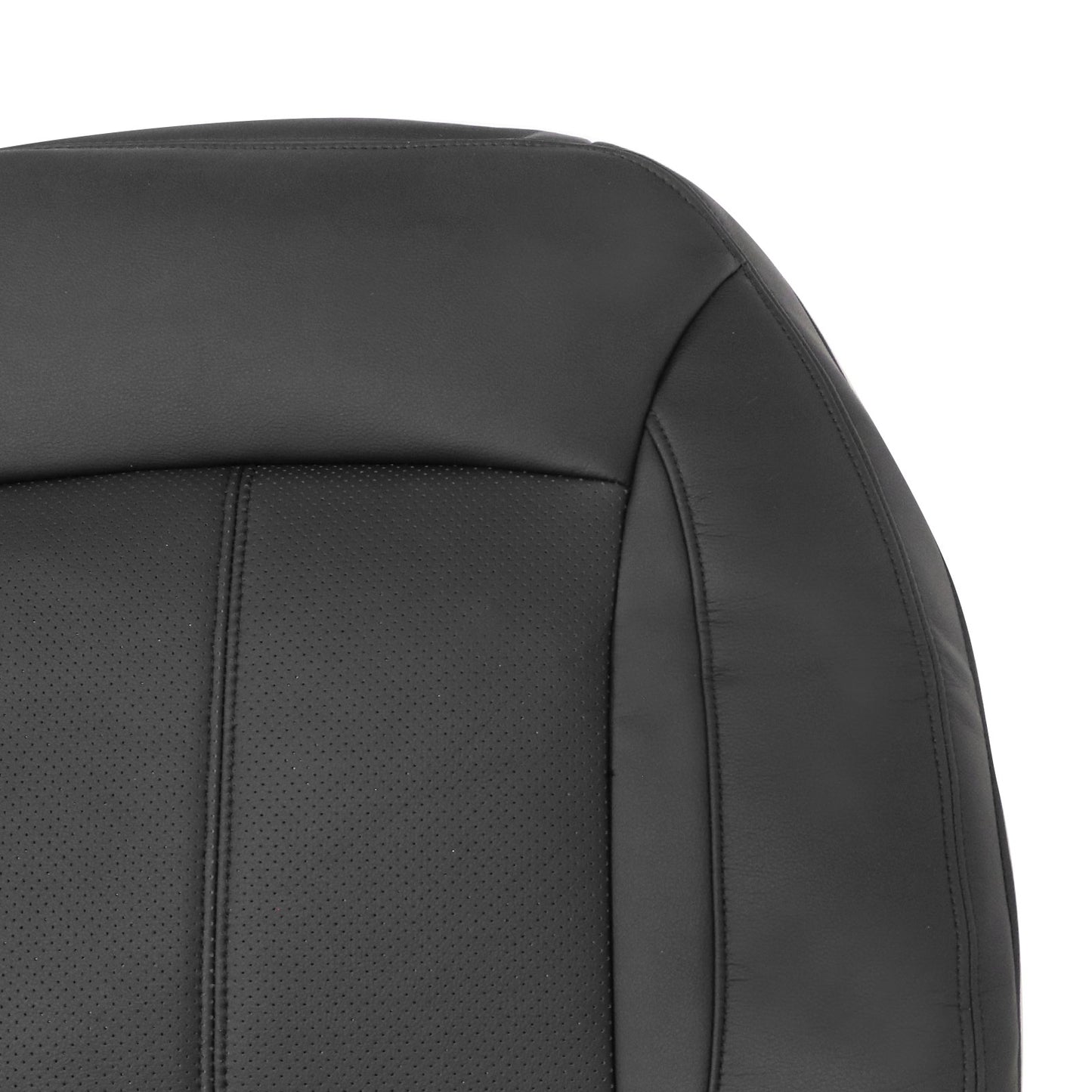 2010 to 2013 For Buick LaCrosse Perfor Driver Lean Back Leather Black Seat Cover