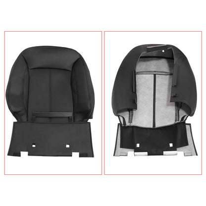 New For 2010-2013 Buick LaCrosse Driver Top Leather Black Seat Cover Perforated