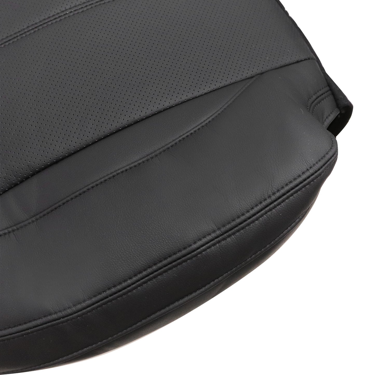 New For 2010-2013 Buick LaCrosse Driver Top Leather Black Seat Cover Perforated