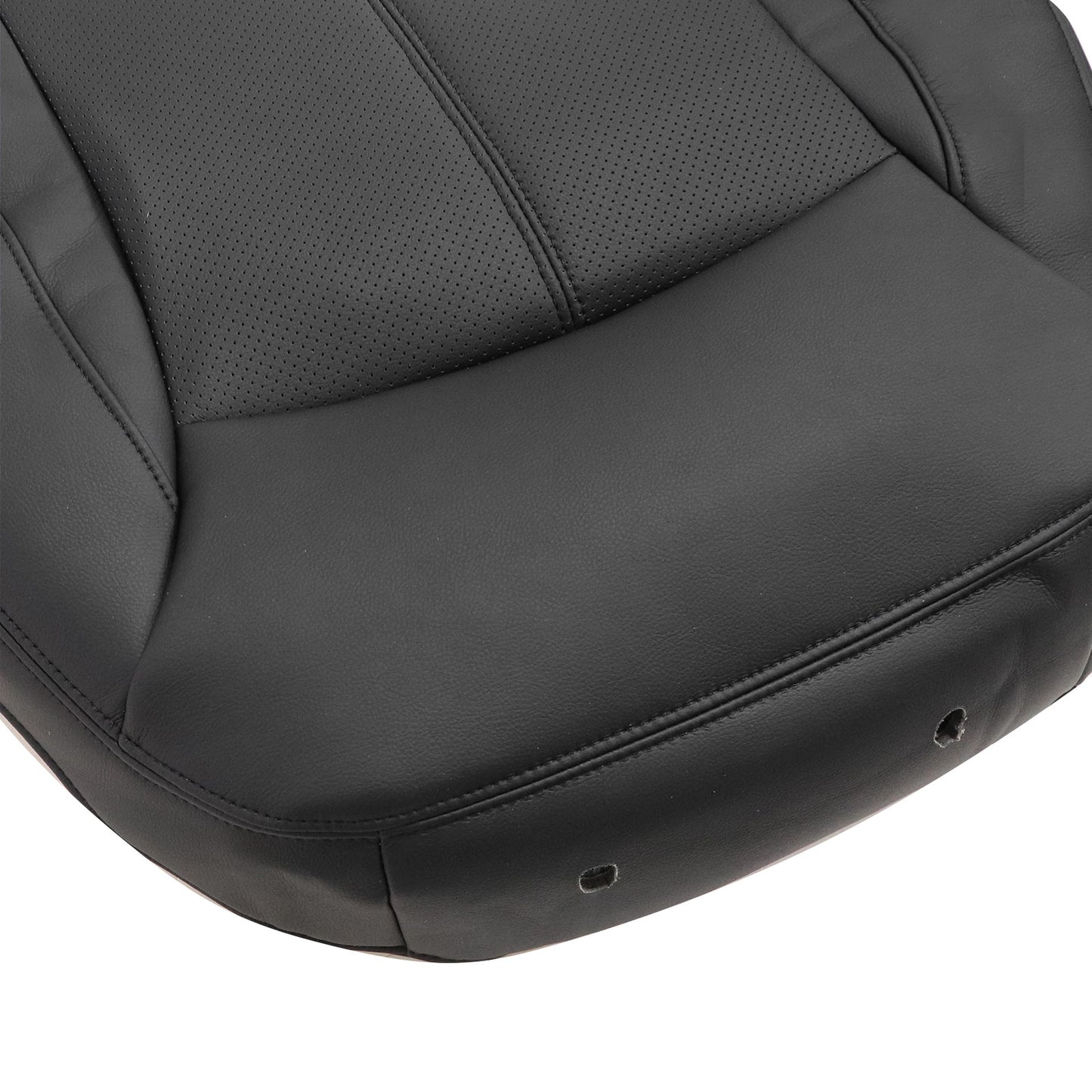 New For 2010-2013 Buick LaCrosse Driver Top Leather Black Seat Cover Perforated