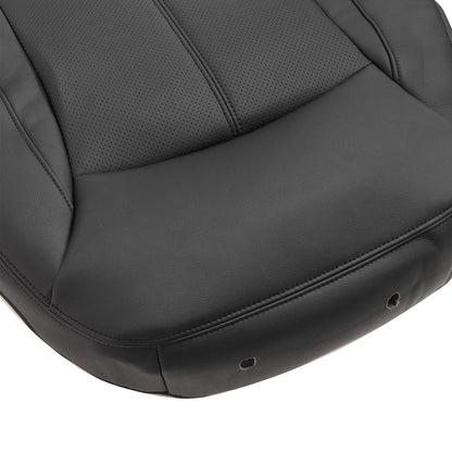 New For 2010-2013 Buick LaCrosse Driver Top Leather Black Seat Cover Perforated