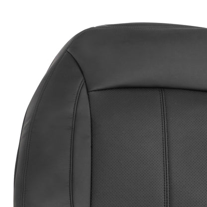 New For 2010-2013 Buick LaCrosse Driver Top Leather Black Seat Cover Perforated
