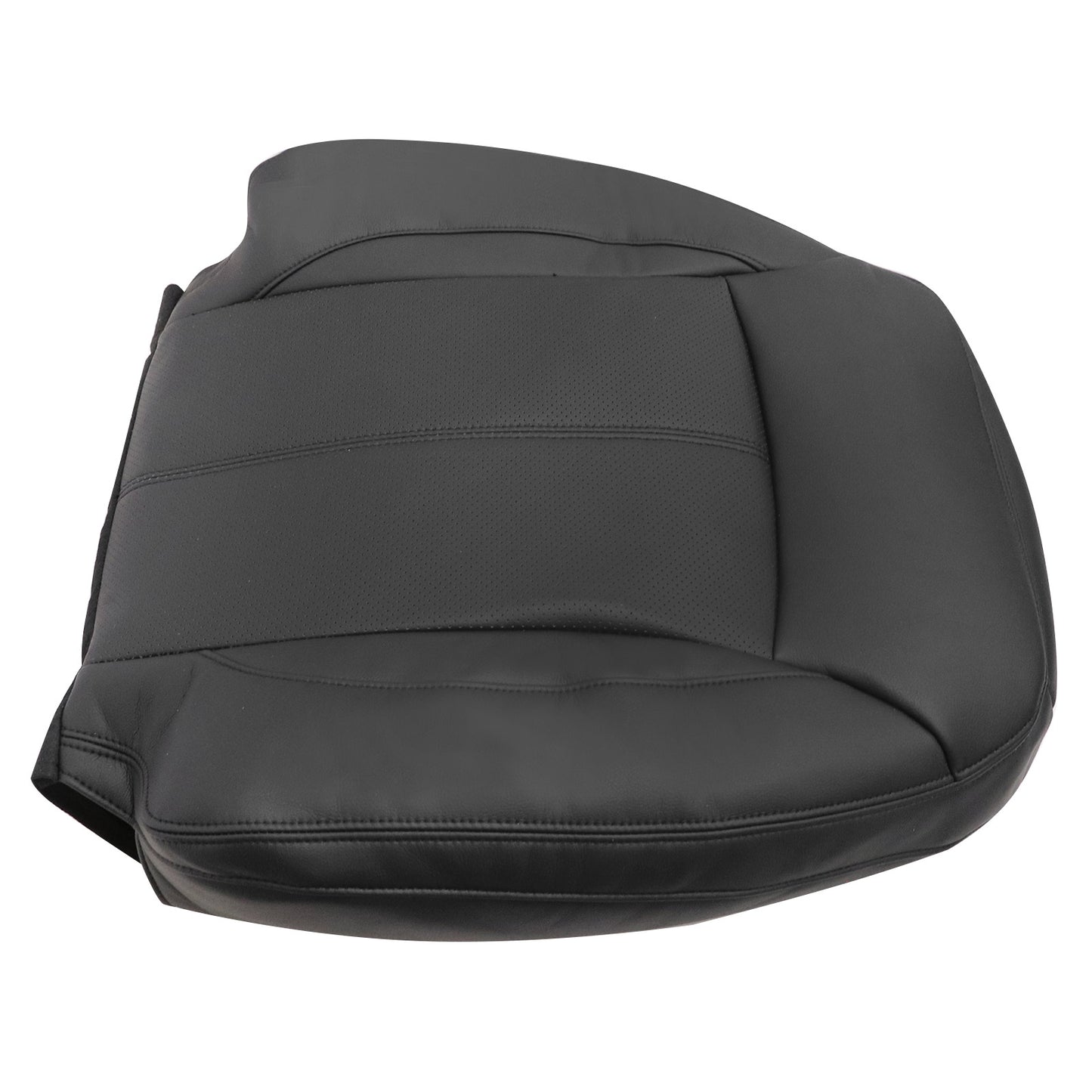 New For 2010-2013 Buick LaCrosse Driver Top Leather Black Seat Cover Perforated