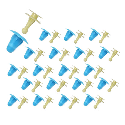 Fits Toyota Mazda Isuzu Blue Door Trim Panel Clip Retainer Fastener Set of 20