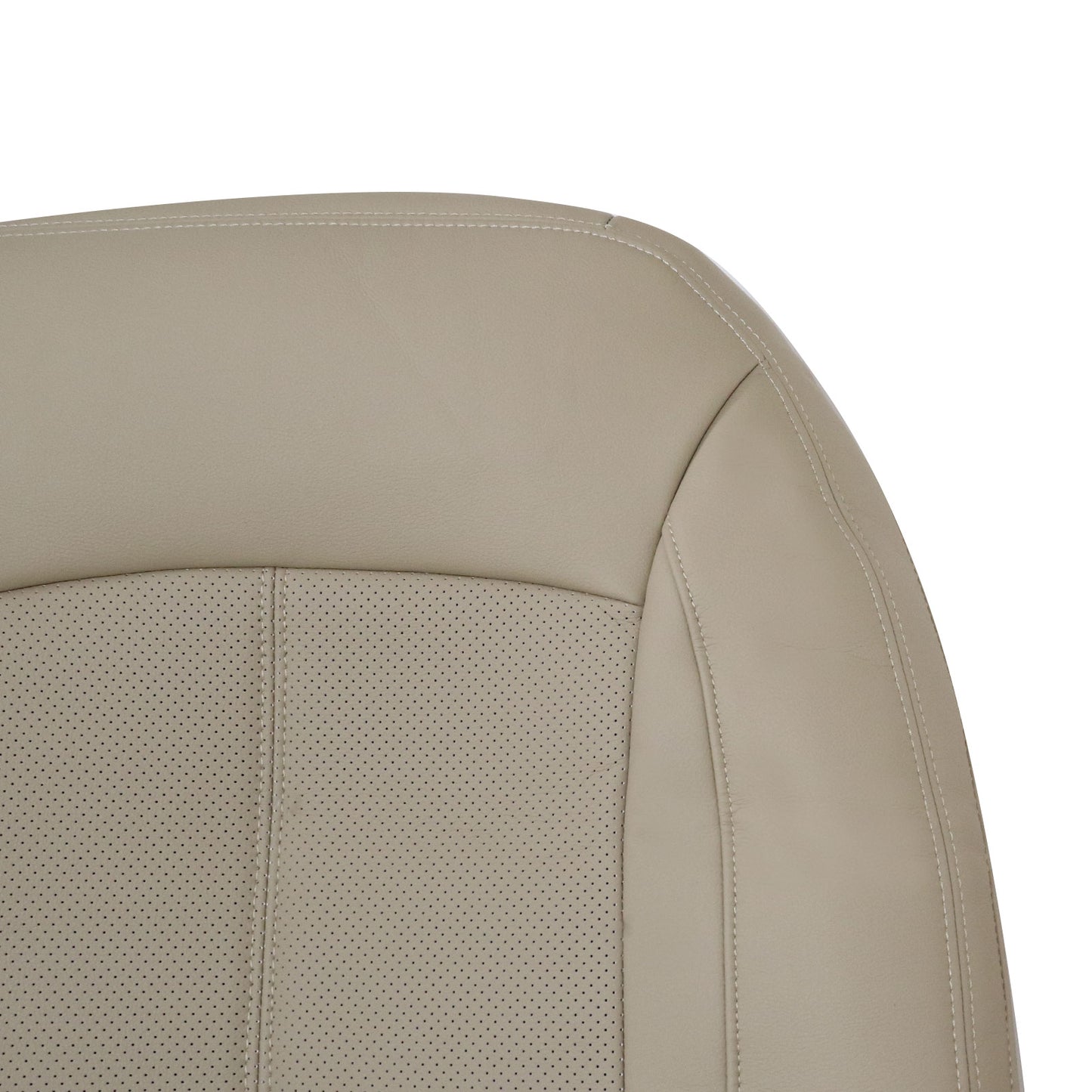 For Buick LaCrosse 2010 2011-2013 Driver Top Leather Cashmere Tan Seat Cover