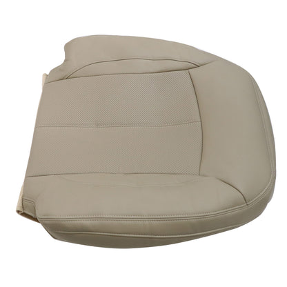 Front Passenger Top Perfor Leather Tan Seat Cover For Buick LaCrosse 2010-2013