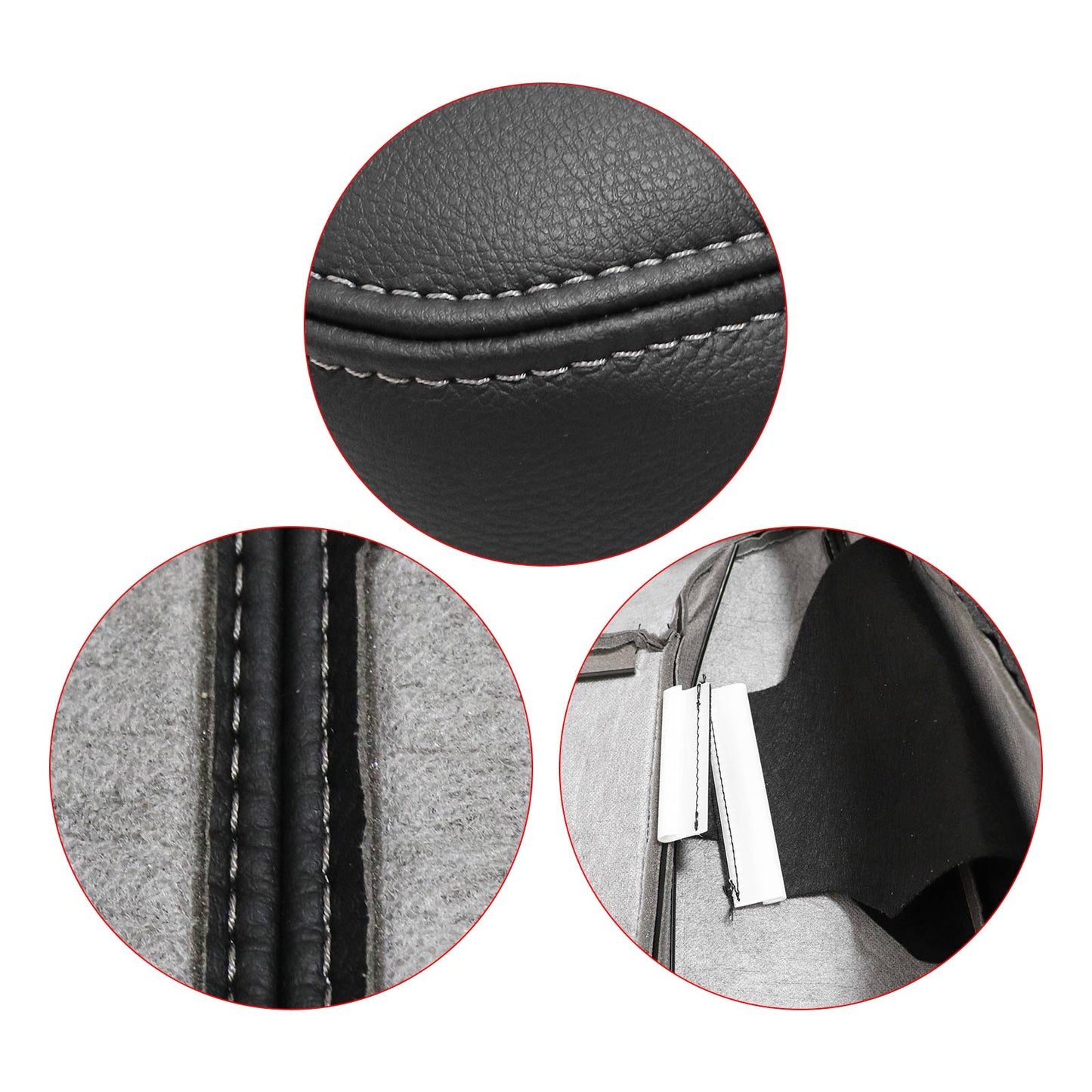 Passenger Back Seat Cover Black FitS 2007 TO 2012 Mercedes-Benz GL450 GL500
