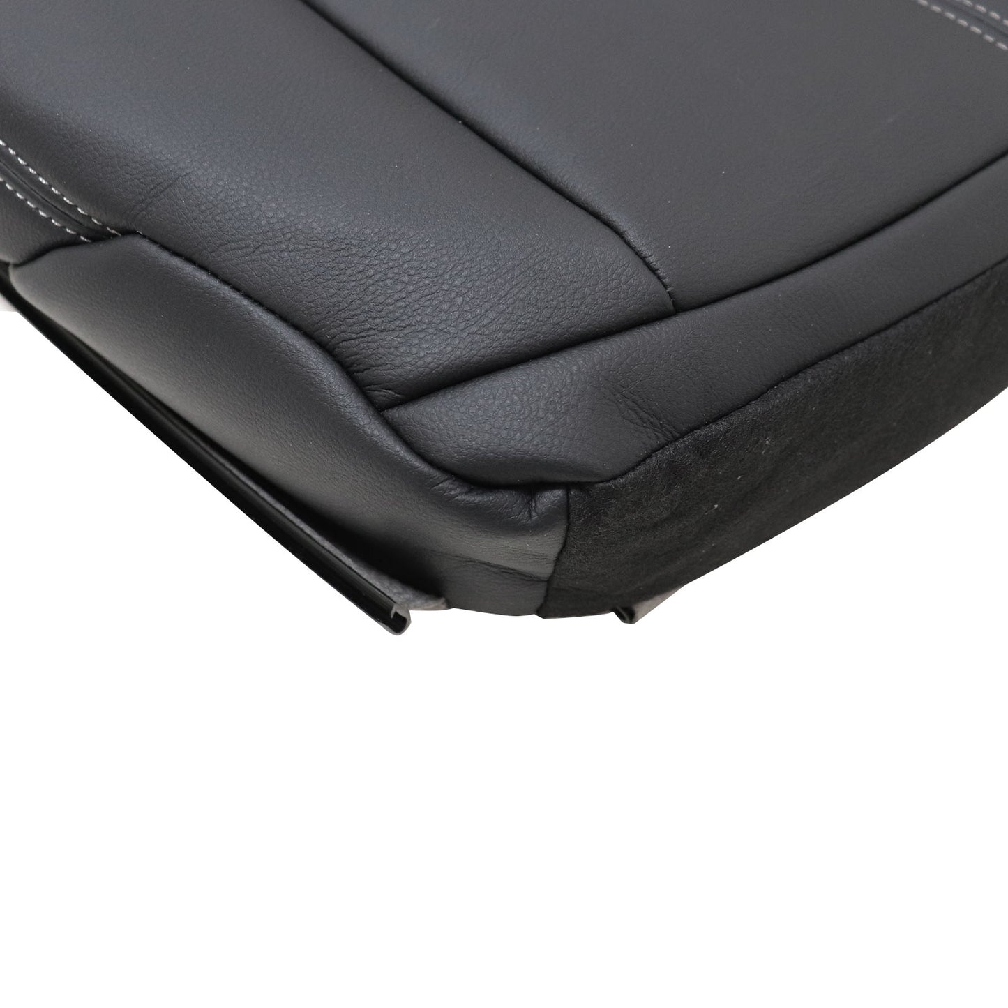 07 To 12 For Mercedes-Benz GL350 PASSENGER Side Bottom Leather Seat Cover Black