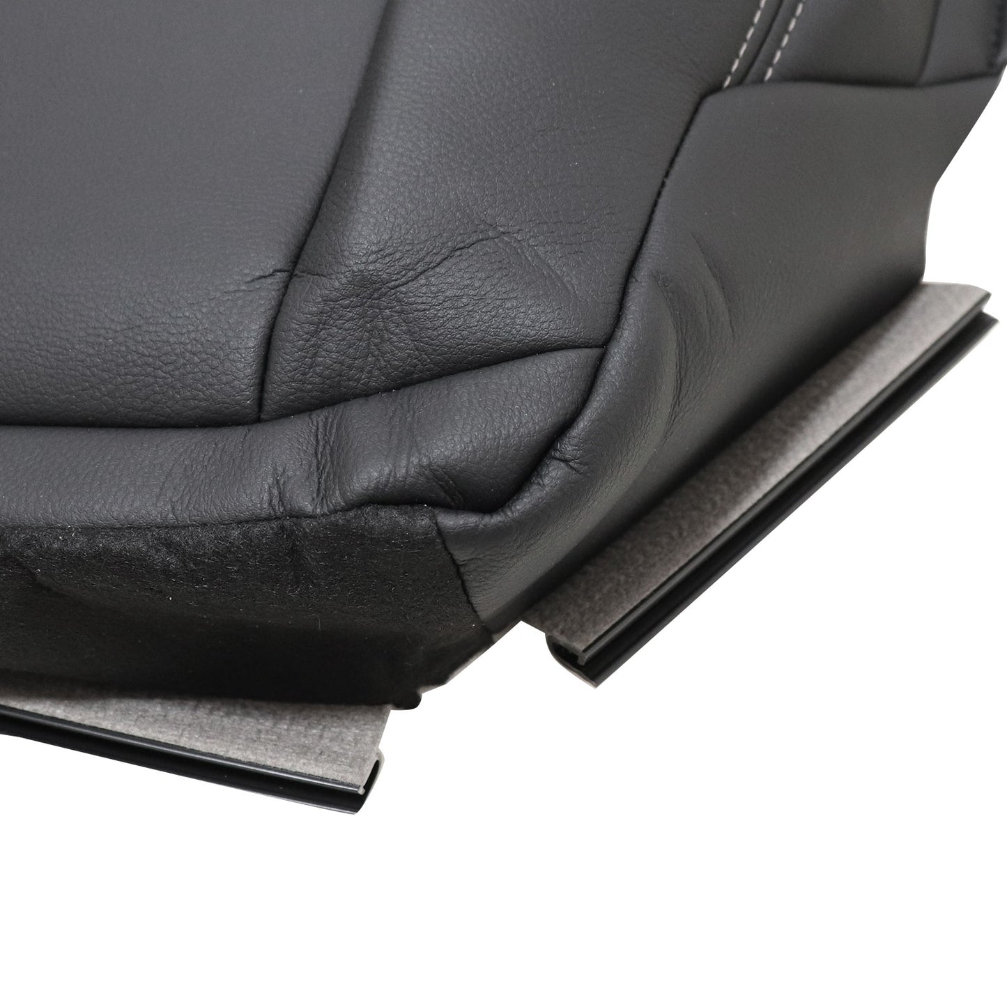 07 To 12 For Mercedes-Benz GL350 PASSENGER Side Bottom Leather Seat Cover Black