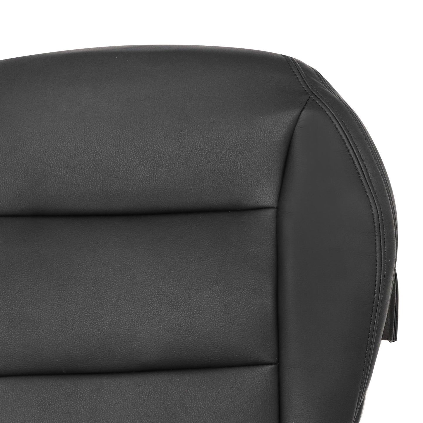 Driver Lower Black Leather Seat Cover For 2014 2015 Mercedes Benz CLA 250