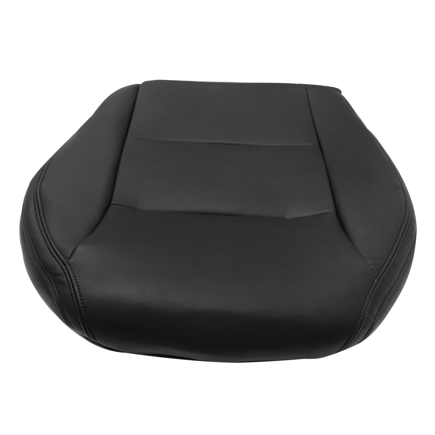 Driver Lower Black Leather Seat Cover For 2014 2015 Mercedes Benz CLA 250