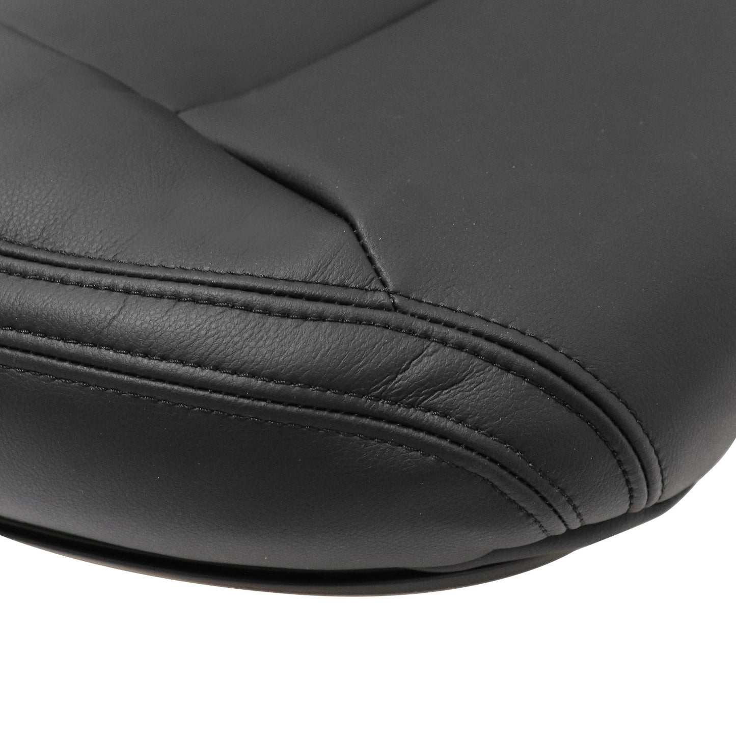 Driver Lower Black Leather Seat Cover For 2014 2015 Mercedes Benz CLA 250