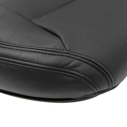 Driver Lower Black Leather Seat Cover For 2014 2015 Mercedes Benz CLA 250
